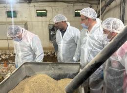 Erzincan'da işlenen tavuk eti ihraç edilerek ülke ekonomisine katkı sağlıyor