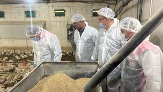 Erzincan'da işlenen tavuk eti ihraç edilerek ülke ekonomisine katkı sağlıyor