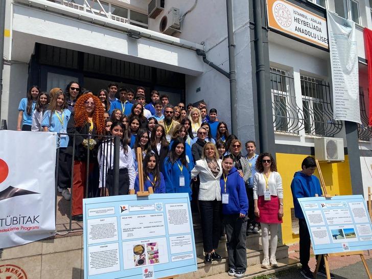 İstanbul- Heybeliada Anadolu Lisesi, TÜBİTAK Bilim Fuarı'na ev sahipliği yaptı! G3