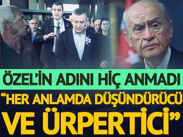 Bahçeli, adını anmadan Özel’e geçmiş olsun diledi