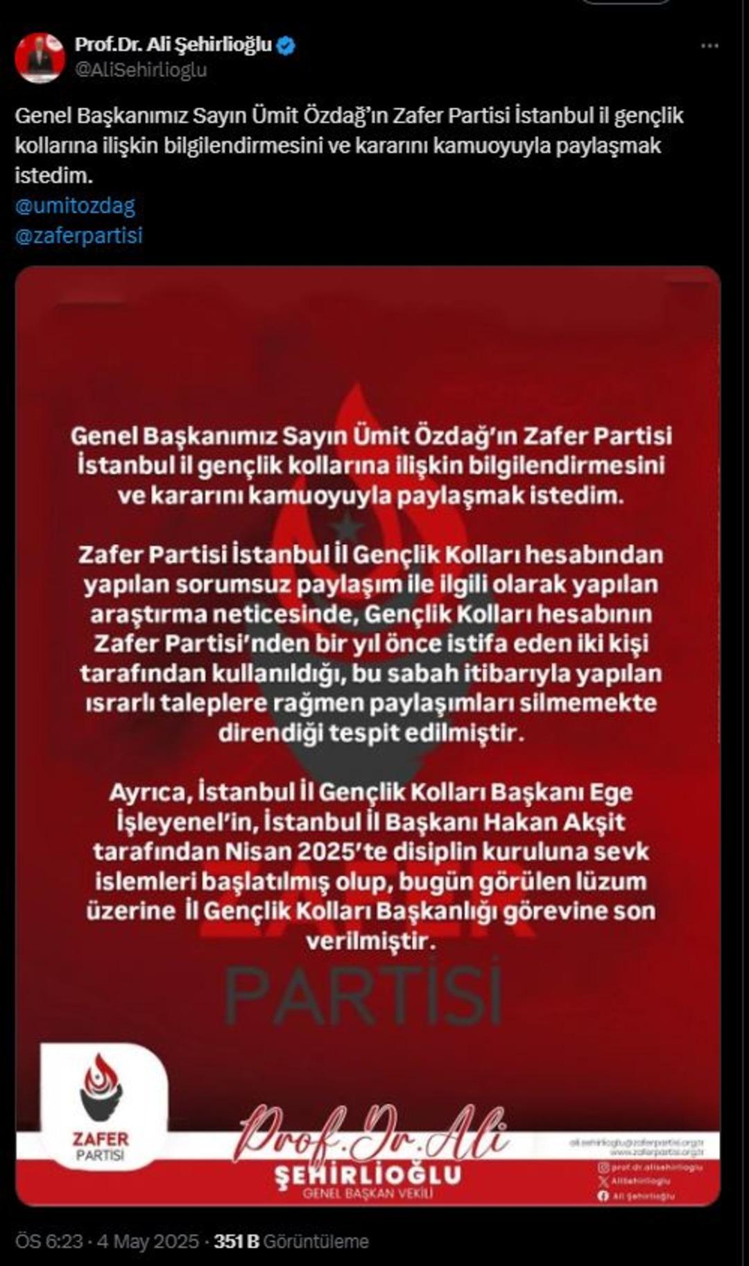 alisehirliogluaciklama