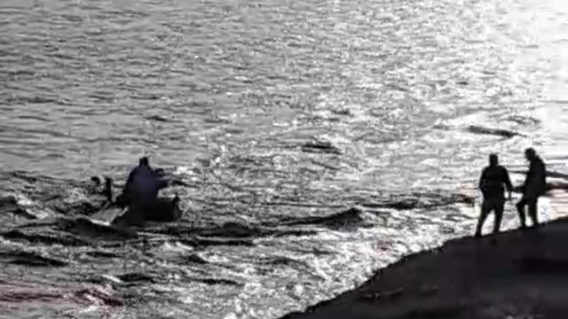 Uyarılara aldırış etmişti! Traktörüyle akarsuda mahsur kaldı: Çevredekiler yardım çağrısında bulundu