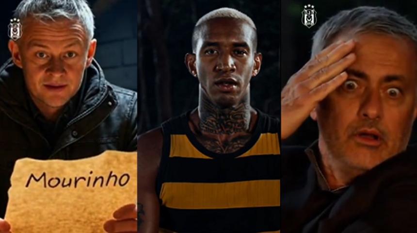Beşiktaş'tan maç sonunda Jose Mourinho'ya Survivor göndermesi!