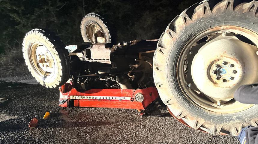 Çorum'da feci kaza! Devrilen traktörün altında kalan sürücü hayatını kaybetti