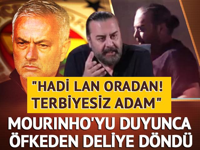 Mourinho'yu duyunca çıldırdı: "Terbiyesiz adam"