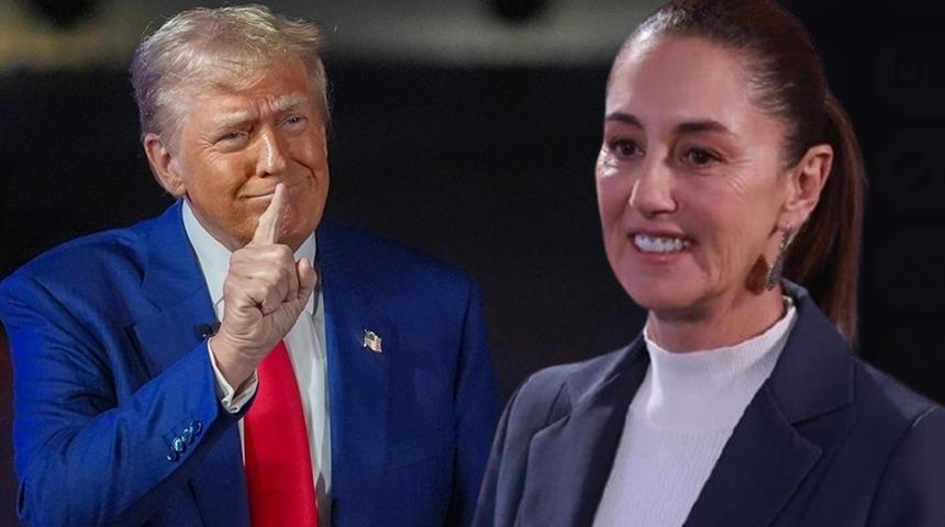 Teklifini reddetmişti... Trump'tan Sheinbaum'a tepki: Hoş bir kadın ama korkuyor!