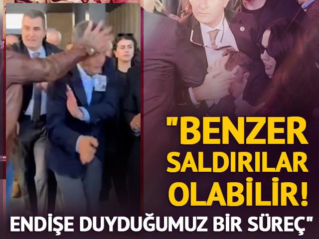 Özel'e yumruklu saldırı sonrası uyardı: Tüm siyasiler dikkatli olmalı!