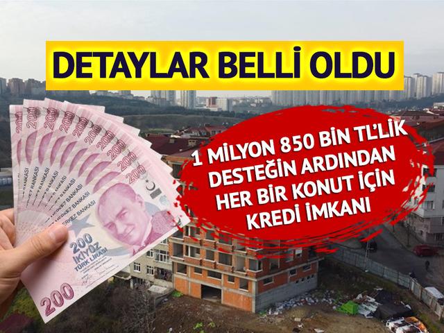 2. konuta 1 milyon 750 bin TL kredi! 'Yarısı Bizden'de detaylar belli oldu