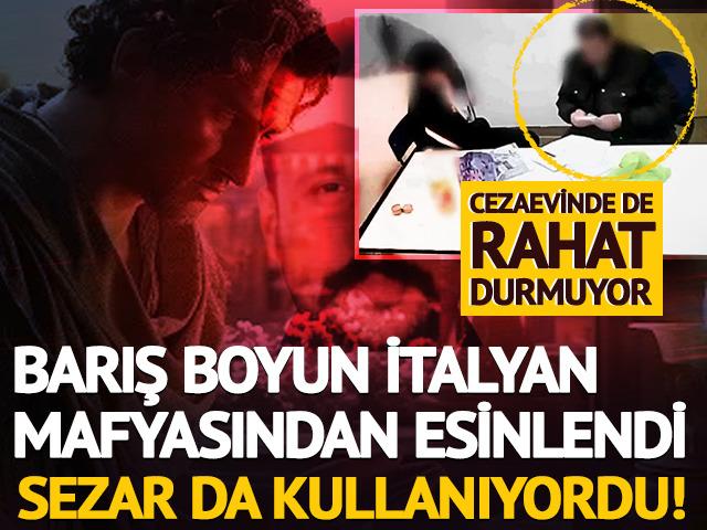 Barış Boyun İtalyan mafyasına özendi! Sezar da kullanıyordu
