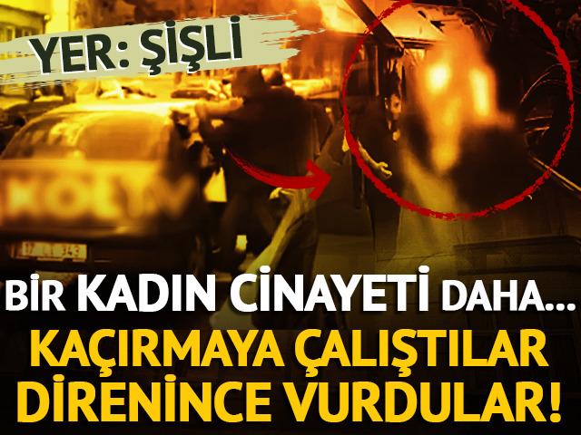 İstanbul'un göbeğinde güpegündüz kadın cinayeti!