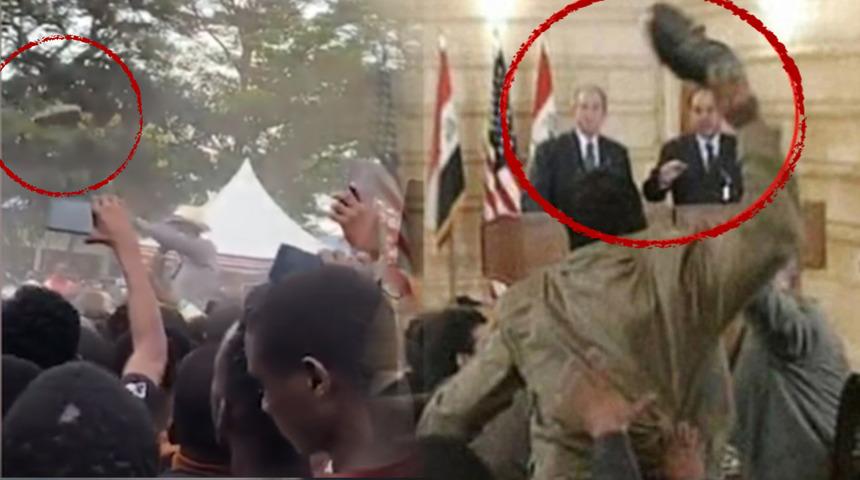 Kenya Devlet Başkanı Ruto’ya saldırı! Gübre fiyatlarına değindi, suratına ayakkabı fırlatıldı... 