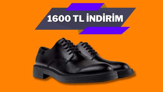 Minimalist şıklığın en iyi temsilcisi Camper Dean Ayakkabı'da 1599 TL indirim
