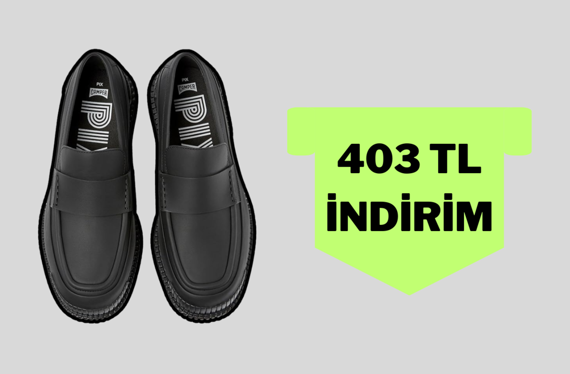 Kalıpların dışına çıkan ayakkabı: Camper Pix 403 TL indirimde!