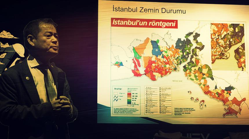 Japon deprem uzmanı Moriwaki 'bu bölgede deprem olabilir' diyerek 2 noktayı işaret etti