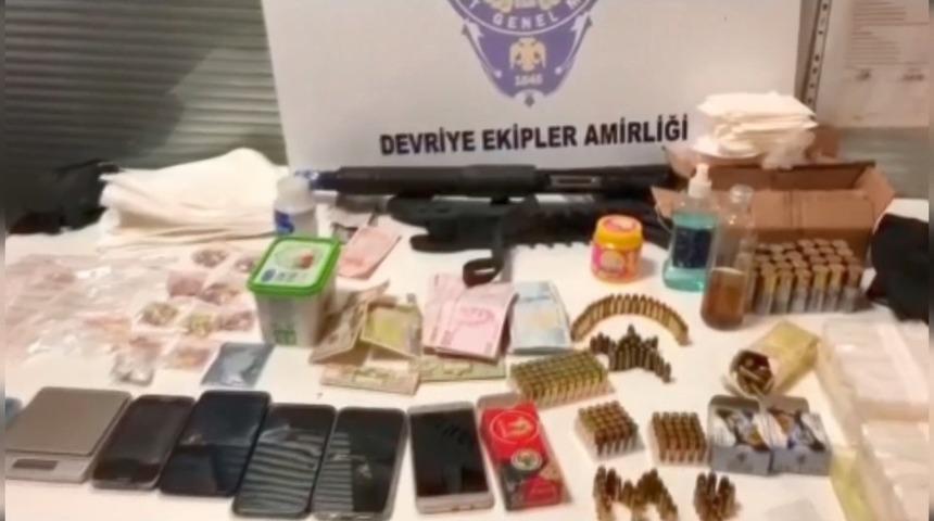 Kaportacıya uyuşturucu operasyonu: 2 gözaltı