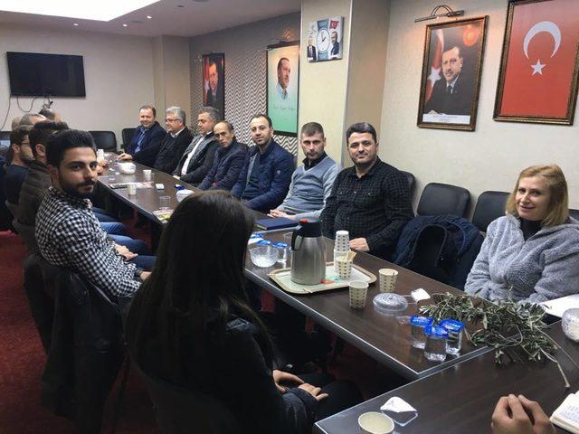 AK Parti Merkez İlçe Yönetim Kurulu toplandı