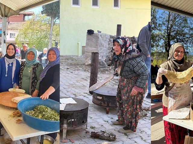 Kadınlar hıdrellez şenliği için seferber oldu...