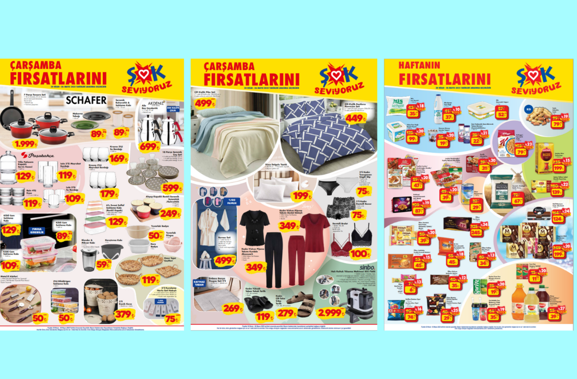 ŞOK'a Schafer tencere seti geliyor! 7 Mayıs 2025 ŞOK Aktüel Ürünler Kataloğu