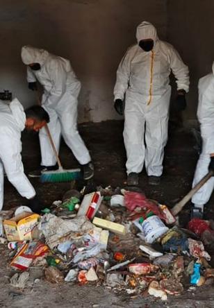 1 kamyon dolusu çöp evinden çıktı!