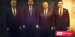Bakan Kurum, Mansur Yavaş ve iki CHP'li başkanla bir araya geldi: Görüşmenin detaylarına Mynet ulaştı