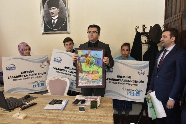 Gümüşhane’de Enerji tasarrufu konulu resim yarışması sonuçlandı