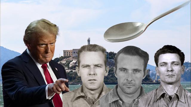 Üç mahkum bir kaşıkla o ünvanı zedelemişti! Ünlü hapishane geri mi dönüyor? Trump emri verdi!