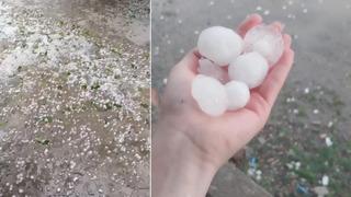 Adana'da dolu yağışı; tarım arazileri zarar gördü