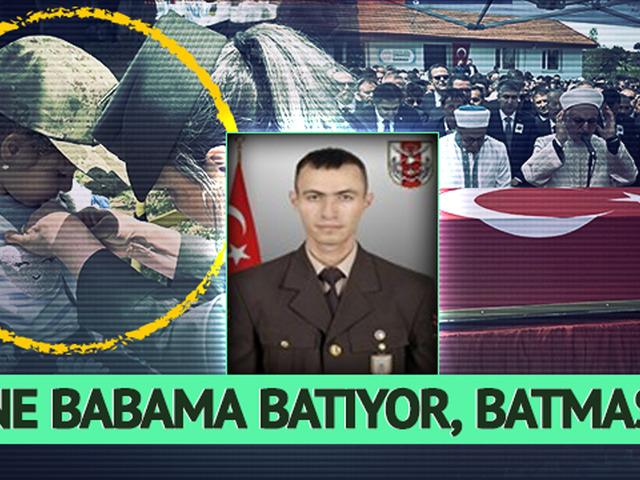 4 yaşındaki şehit kızı Alya cenazede yürekleri dağladı