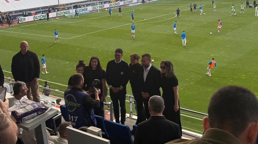 Minguzzi ailesi, Trabzonspor maçında