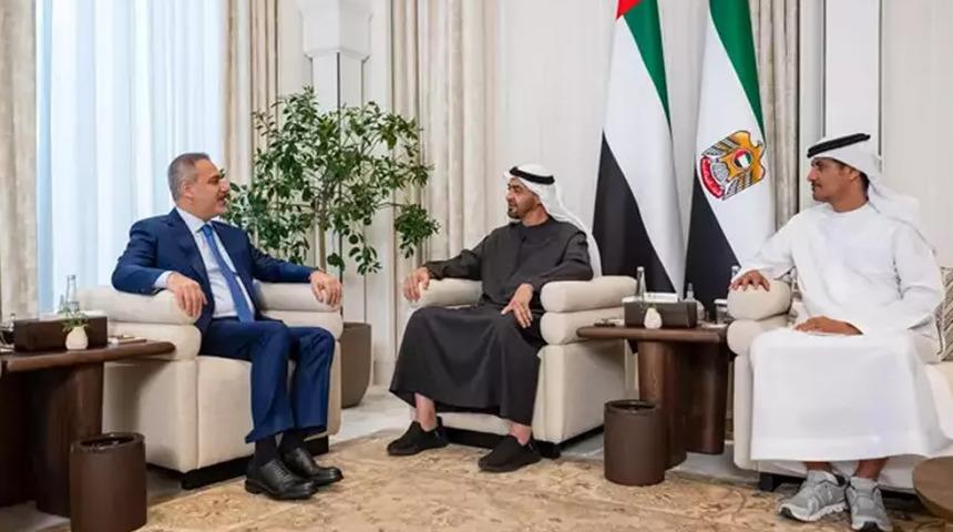 Bakan Hakan Fidan'dan Abu Dabi'de önemli görüşme!