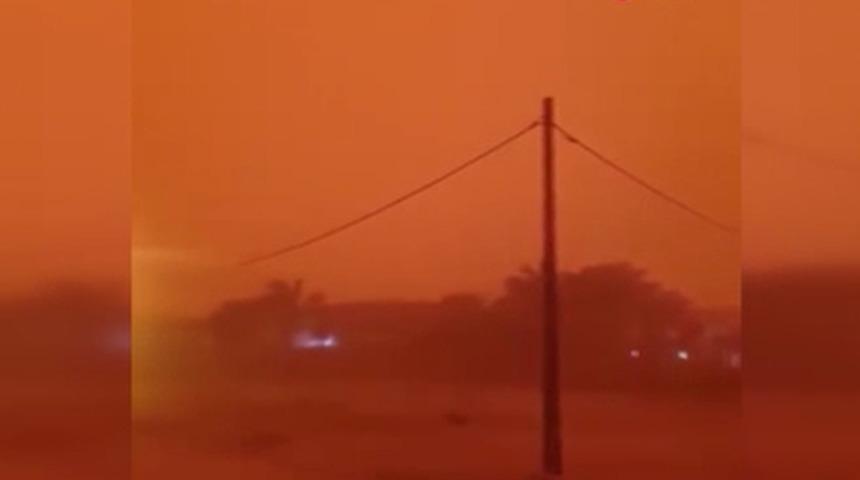 Irak'ı kum fırtınası vurdu! Yüzlerce kişi tedavi altına alındı; 4 ölü, 3 yaralı