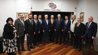 Cumhurbaşkanı Erdoğan'dan Ankara Ticaret Odası'na ziyaret