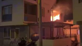 Aydın’da bir evin mutfağında patlamanın ardından yangın çıktı: 1 yaralı
