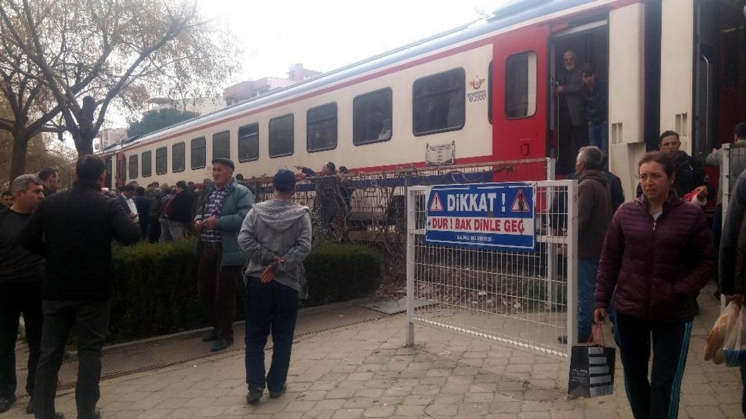 Manisa&rsquo;da tren kazası: 1 &ouml;l&uuml;