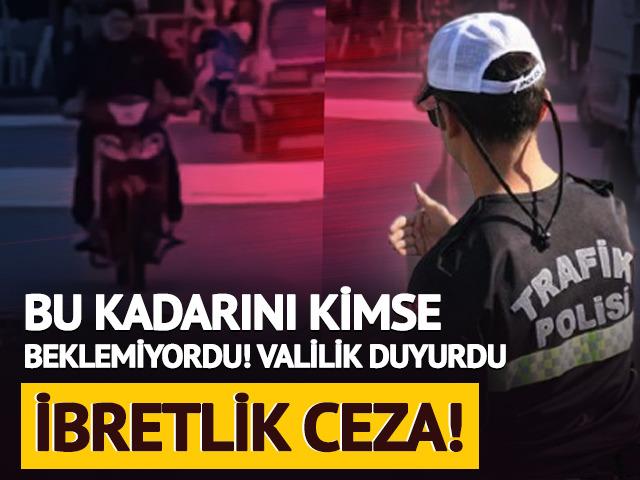 İbretlik ceza! Yaptığına yapacağına pişman oldu