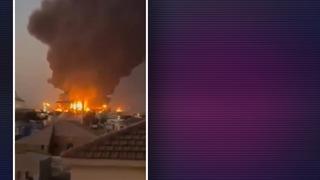 SON DAKİKA | Port Sudan'da büyük patlama! Alevler gökyüzünü kapladı