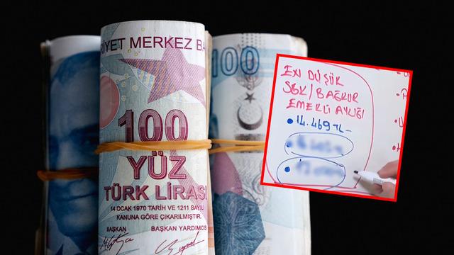 Milyonlar maaşlara kilitlendi, tahtada gösterdi! Memur, öğretmen, doktor, polis, mühendis... En düşük emekli maaşı için rakam geldi