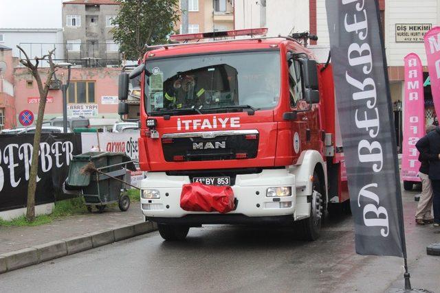 Eskiyen gaz kutusu, ekipleri alarma geçirdi