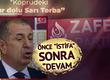 'Zafer' karıştı: Gece yarısı peş peşe paylaşımlar