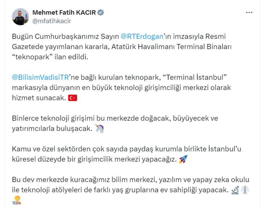 696746_SANAYI-VE-TEKNOLOJI-BAKANI-MEHMET-FATIH-