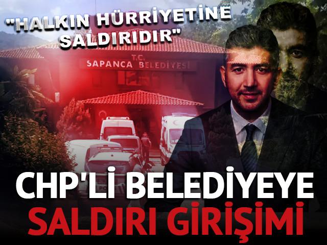CHP'li belediyeye saldırı girişimi! 