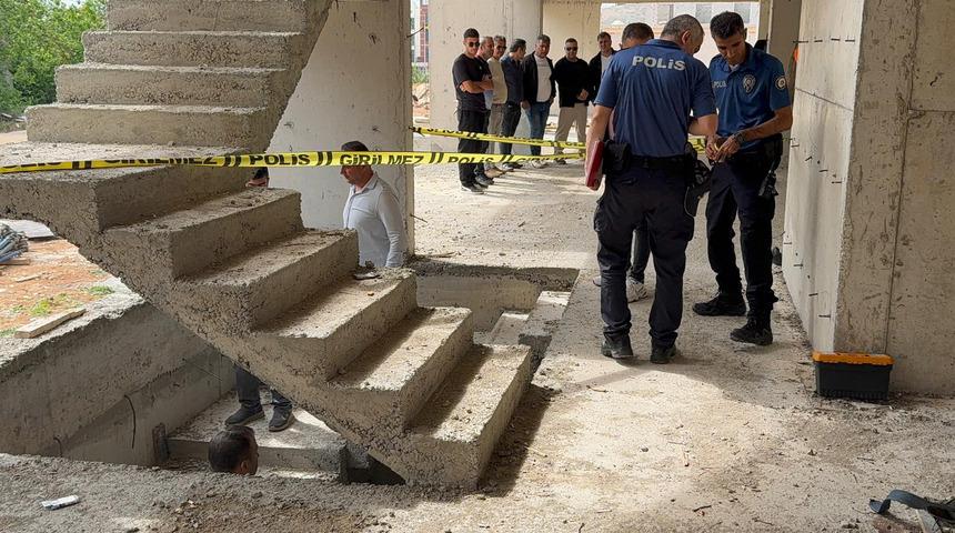 Kahreden ölüm! İnşaatta işe başladığı gün düşerek öldü