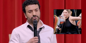"Üstümü çıkarabilir miyim?" deyince Hasan Can heyecanlandı! Ünlü oyuncu çıktı