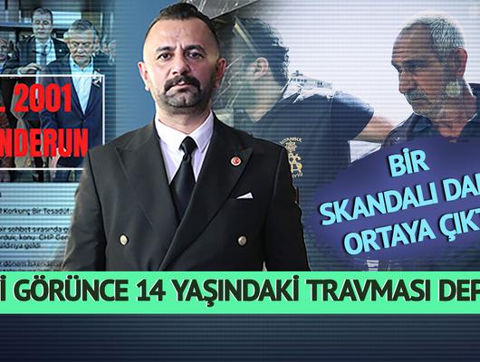Evlat katili caniye 15 kişiden sopalı meydan dayağı