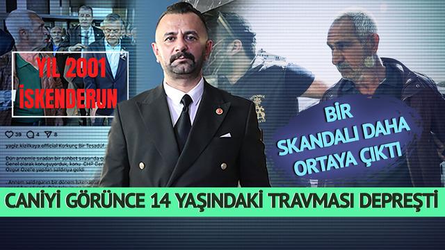 Evlat katili caniye 15 kişiden sopalı meydan dayağı