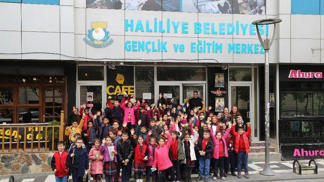 Haliliye Belediyesinden masal saati etkinliği