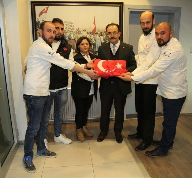 Başkan Cahan’a Afrin’den Büyük Emanet