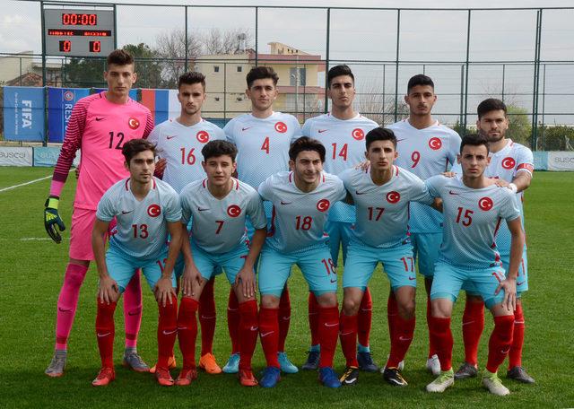 U18 Milli Futbol Takımı, dostluk maçında Rusya'ya yenildi