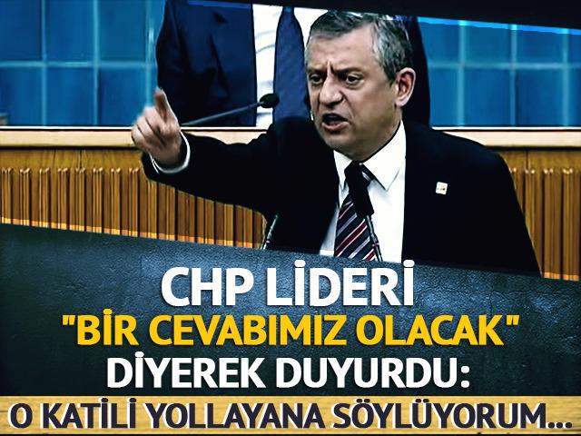 SON DAKİKA | CHP lideri Özel'den saldırı sonrası meydan okudu: "Cevabım budur! Hodri meydan"