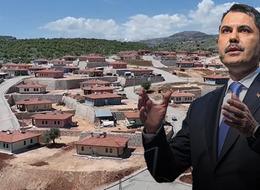 Deprem bölgesinin inşa süreci devam ediyor! Bakan Kurum'dan açıklama: 'Hayallerin ötesini inşa etmeye devam...'